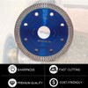 dIaPRo 4 inch Super Thin Diamond Tile Blade Porcelain Saw
