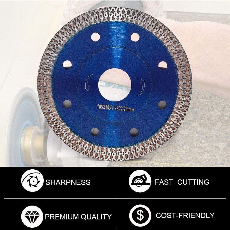 dIaPRo 4 inch Super Thin Diamond Tile Blade Porcelain Saw