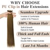 Clip in Hair Extensions Real Human Hair for Women #4
