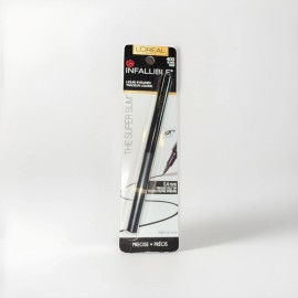 L'Oréal L'Oreal Paris Infallible Super Slim Liquid Eyeliner Felt Tip Full Size,  Black