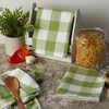 DII Classic Farmhouse Kitchen Collection, Cotton, Antique Green, Dishtowel Set