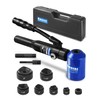 AMZCNC Hydraulic Knockout Hole Punch Driver Kit 1/2 to 2