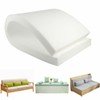 Quest-Mart White High Density Foam Chair Pads Cut to Size