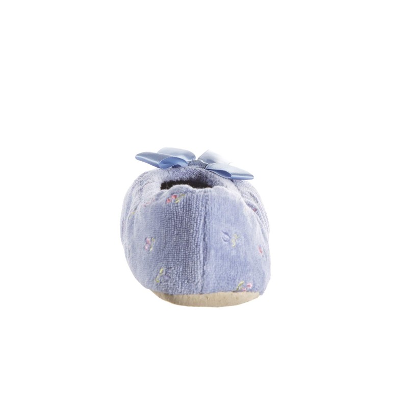 ISOTONER - Bailarina bordada para mujer, Periwinkle, X-Large