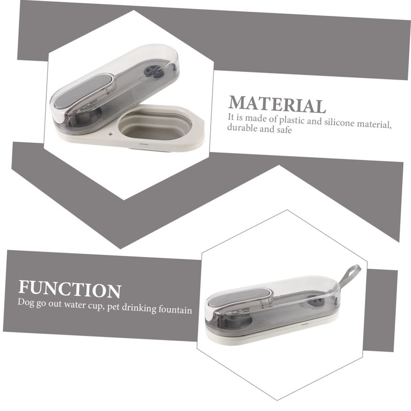 GANAZONO Portable Dog Water Bottle Handheld Puppy Resistant Pet Waterer