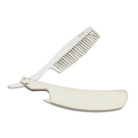 Outanaya Beard Comb Hairdressing Tool Portable Styling Brush Wide Toothed Comb Gentle Massage for Men