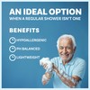 Scrubzz Disposable No Rinse Bathing Wipes - All-in-1 Single Use