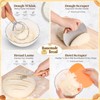 Sourdough Bread Baking Supplies, Sourdough Starter Kit, Bread Proofing Basket,
