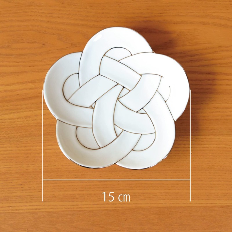 New Year Tableware, Japanese Tableware, Dish, 5.9 inches (15 cm),