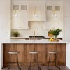 CHYING Gold Pendant Light Crystal LED Pendant Lighting Jellyfish Teardrop