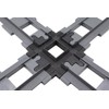 TracksCreations Crossing Train, Duplo Compatible (4 Way) G