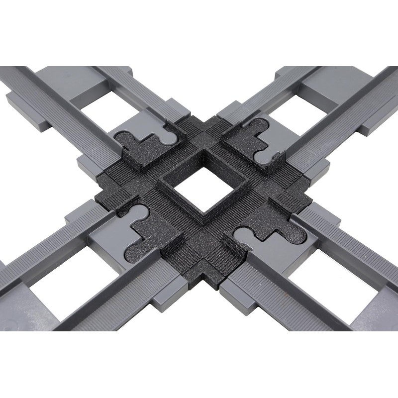 TracksCreations Crossing Train, Duplo Compatible (4 Way) G