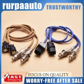 Motorcraft Set of 4 Motorcraft Oxygen Sensor for 2011-2014 Ford F150 Pickup V6 3.5L Turbo