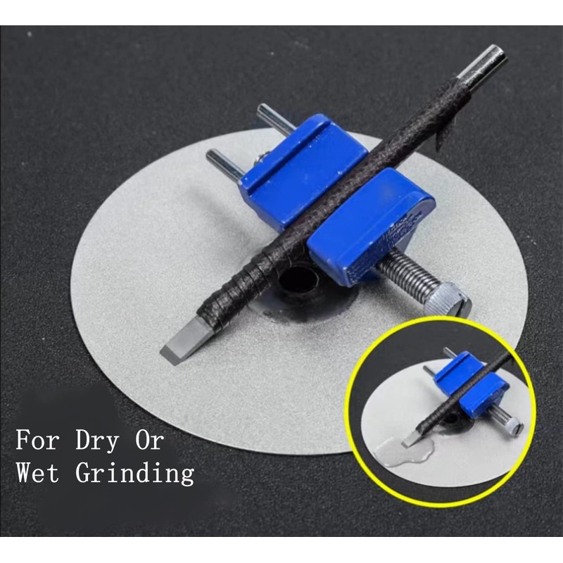 Diamond Flat Lap Disc Set 10 PCS, ENLAYER 4Inch Diamond