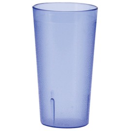 Winco Pebbled Tumblers, 20-Ounce, 12 Count Blue