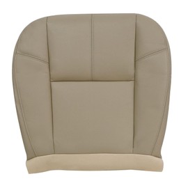 Priprilod Tan Driver Side Bottom Replacement Seat Cover & Foam Cushion Compatible with Silverado Sierra Tahoe Suburban Avalanche Yukon Yukon XL 2007 2008 2009 2010 2011 2012 2013 2014