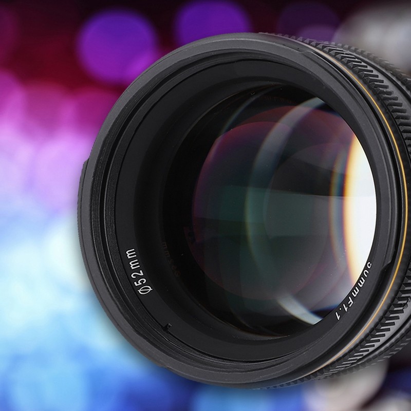 Kamlan 50mm f1.1 APS-C Large Aperture Manual Focus Lens for