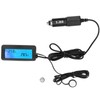 Mini Thermometer Electronic Temperature Meter with LCD Display DC12V for