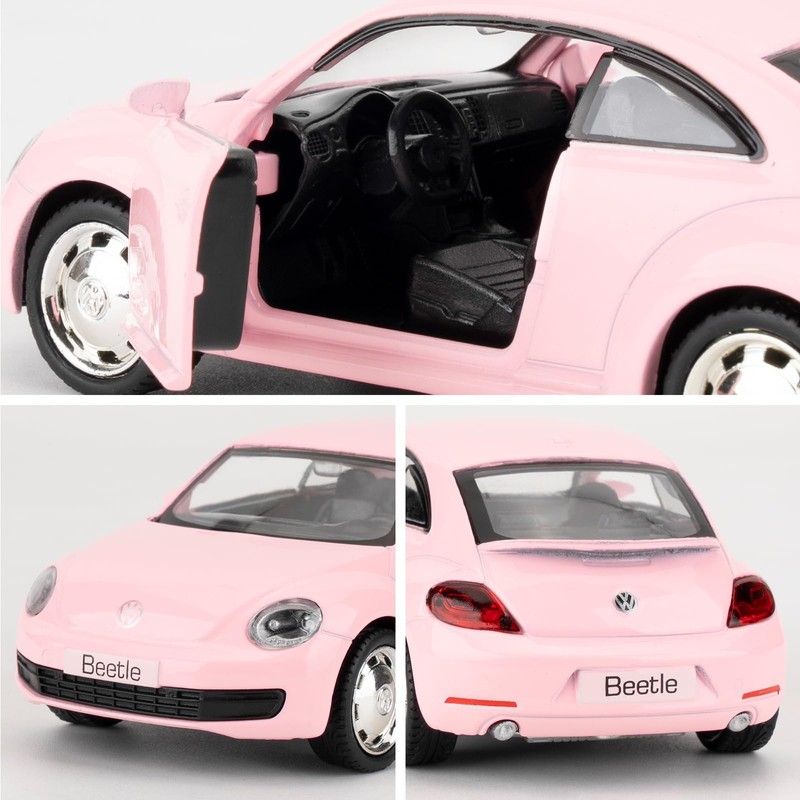 2012 Volkswagen Beetle Toy Car, 1:36 Scale Aluminium Model Car,