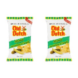 Old Dutch Dill Pickle Chips 2 Large Bags, 235g/8.2 oz. each {Imported From Ca...
