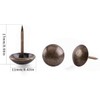 500 Pcs Upholstery Tacks, Antique Bronze Decorative Thumb Tacks, Furniture