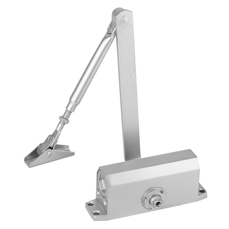 25~35Kg Heavy Duty Adjustable Fire Rated Hold Open Silver Door