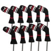 10 Pcs Golf Iron Covers Cuteness Knitted Socks Shape Washable
