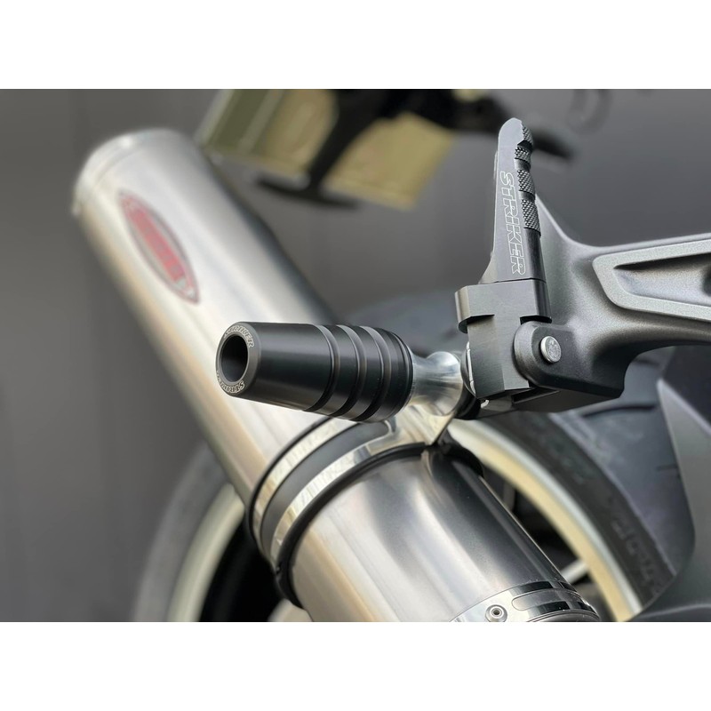 STRIKER Silencer Slider STRIKER Muffler True Circle φ100+STD Tandem Bracket