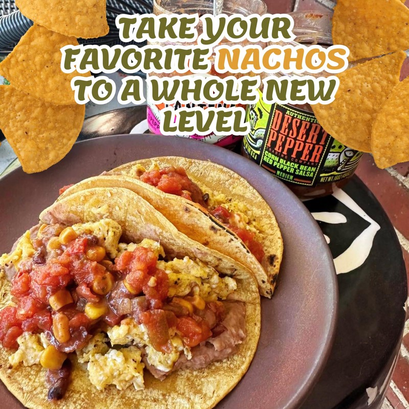 Desert Pepper Corn Black Bean Red Pepper Salsa – Black