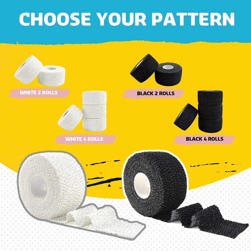 COMOmed Athletic Grip Tape - Weightlifting Thumb Tape, Hook Grip