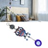 9.3in Blue Evil Eye Owl Pendant Decoration Protection Blessing Lightweight