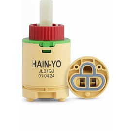 HJ-40 (JL01GJ) Hain-Yo, Huntington Brass, Vima Decor Faucet Cartridge Replacement - 40mm Diameter Shower Cartridge - Easy Installation