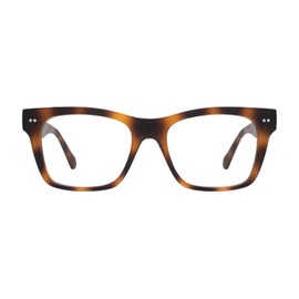 LOOK OPTIC Cosmo Reader - Stylish Unisex Ultra-lightweight Reading Glasses with Scratch-Resistant, Prescription-Quality Lenses 1.50, Tortoise
