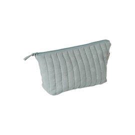VERTBAUDET Cotton Gauze Toiletry Bag Rabbit, blue