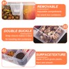 Pcs Snack Box, Storage Box with 36 Compartments,Snack Boxes for