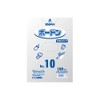 Shimojima 006763210 OPP Bag, Bourdon #20 No.10, With Holes, Transparent,