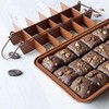 Brownie Pan, Non Stick Brownie Pans With Dividers, 18 Pre-slice