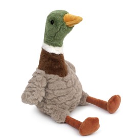 MON AMI River Mallard Duck Plush Toy – Soft, Cuddly, and Colorful Mallard Duck Stuffed Animal for Kids, Perfect for Playtime, Snuggling, and Adding Charm to Any Farm Animal Plush Toy Collection