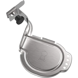 Weber Charcoal Kettle iGrill Mounting Bracket | Platform for Meat Thermometers | fits 47cm, 57cm & 67cm Charcoal Barbecues | BBQ Accessories for Outdoor Cooking & Grilling - Silver (7240)