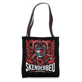 Skenderbeu Skanderbeg Albanian National Hero Eagle Kosovo Tote Bag