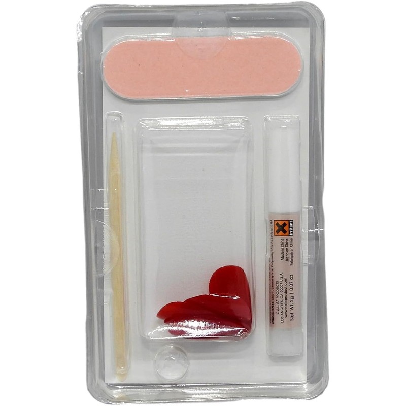 CALA - "Posh Dreams" uñas postizas ovaladas (24 uñas en