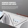 Xanadued 2 Pack Precision Flex Angle & Arc Marking Tool,