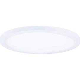 Maxim 58713WTWT Wafer Outdoor Flush Mount, 1-Light LED 15 Watts, White