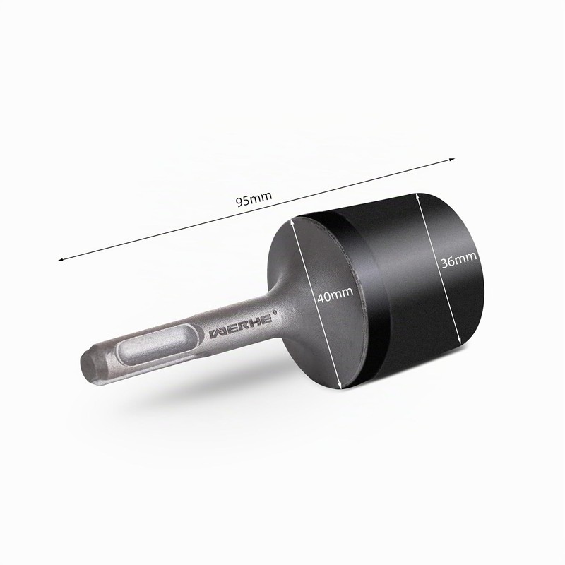 WERHE SDS Plus Rubber Hammer 36 mm for Hammer Drills,