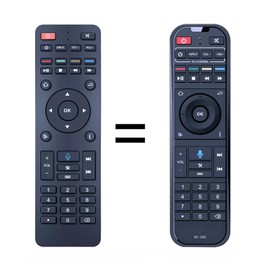 ZWP RC-200 Replacement Voice Remote Control Compatible for Superbox S5 Max /S5 Pro/Elite Ultra/Elite Pro+ /S6 max /S4 Pro /S6 Ultra (Without Voice for S4 Pro and S3 Pro)