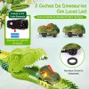 Pista De Juguetes De Dinosaurios De 279 Piezas Para Niños