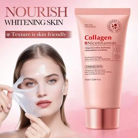 Collagen Nicotinamide Peel Off Face Mask | Anti-Wrinkle Lifting, Deep Hydration for Bright, Firm Skin