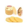 Esponjas Faciales 50 Piezas De Almohadilla De Limpieza Reutilizable De