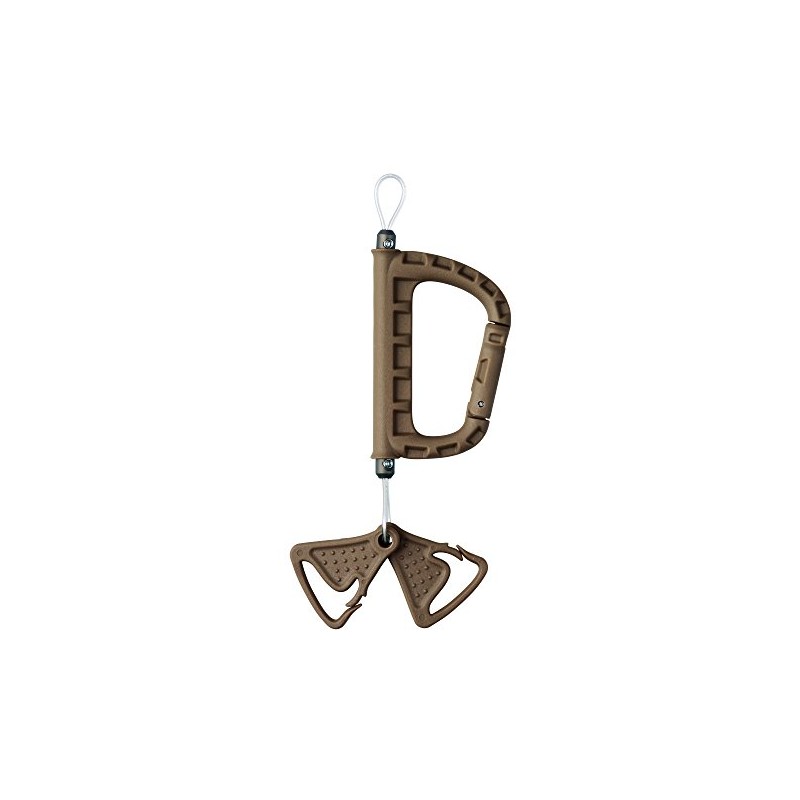 Daiichi Seiko No Biner D+ Snap Holder, Dark Earth, Carabiner,