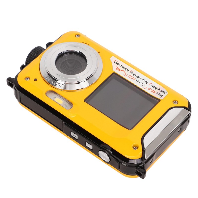 Underwater Cameras Full HD 2.7K 48MP 10ft Waterproof Underwater Digital